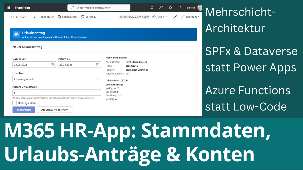 Video zu: Fachanwendungen in Microsoft 365: Power Apps und Low-Code vor dem Aus?